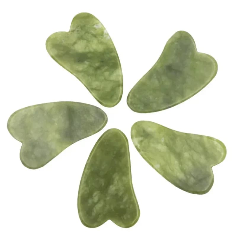 Rouleau de massage Gua Sha en Pierre Naturelle