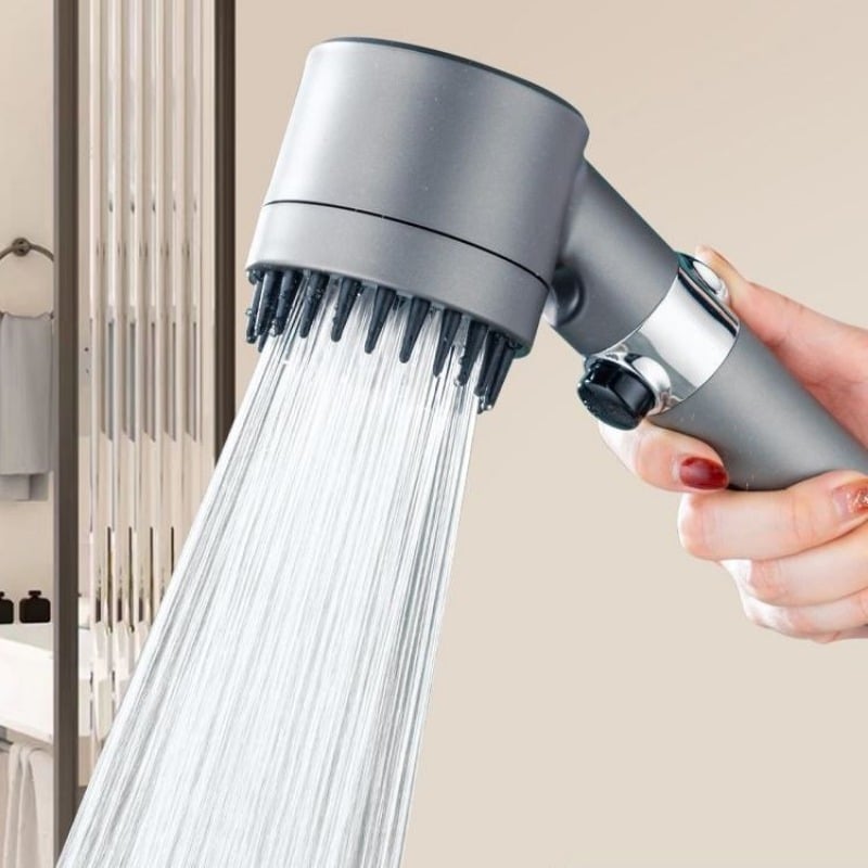 Pommeau douche haute pression réglable