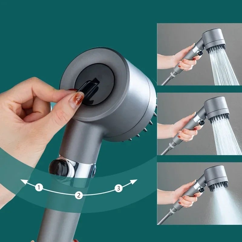 Pommeau de douche ergonomique ABS