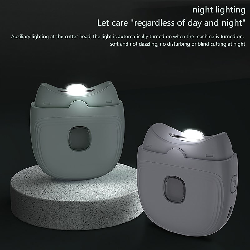 Coupe-ongles électrique automatique LED
