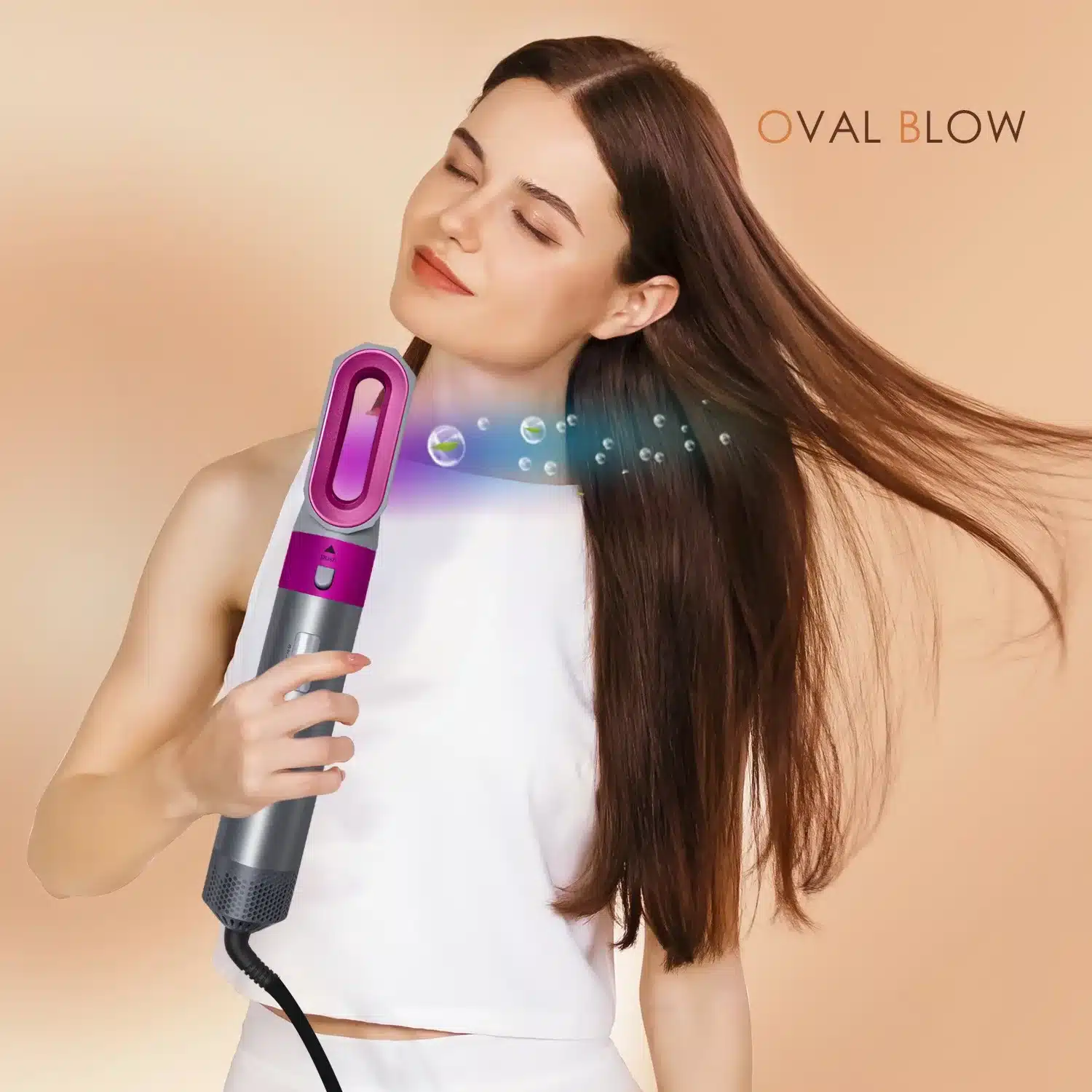 Styler cheveux 5-en-1 boucleur et lisseur multifonction 02