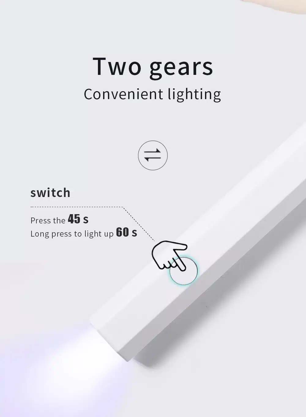 Séchage efficace des vernis gel LED