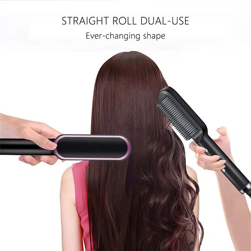 Lisseur multifonction pour cheveux lisses et brillants 02