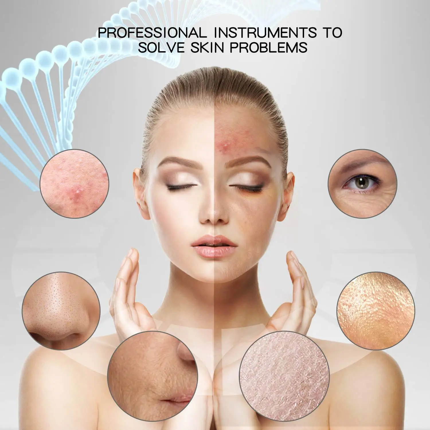 Épurateur Peau Ultrasonique – Nettoyage Profond & Éclat 9 Appareil professionnel pour soin du visage
